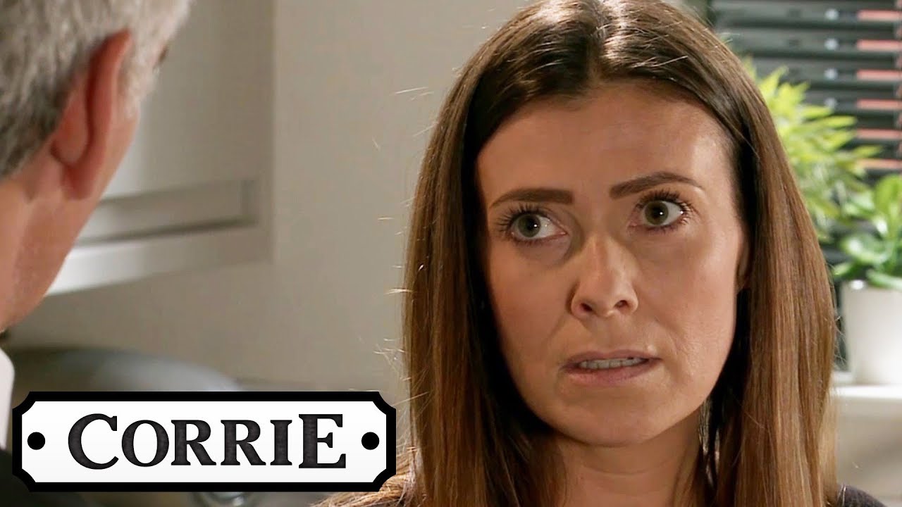 Robert Records Michelle's Confession | Coronation Street