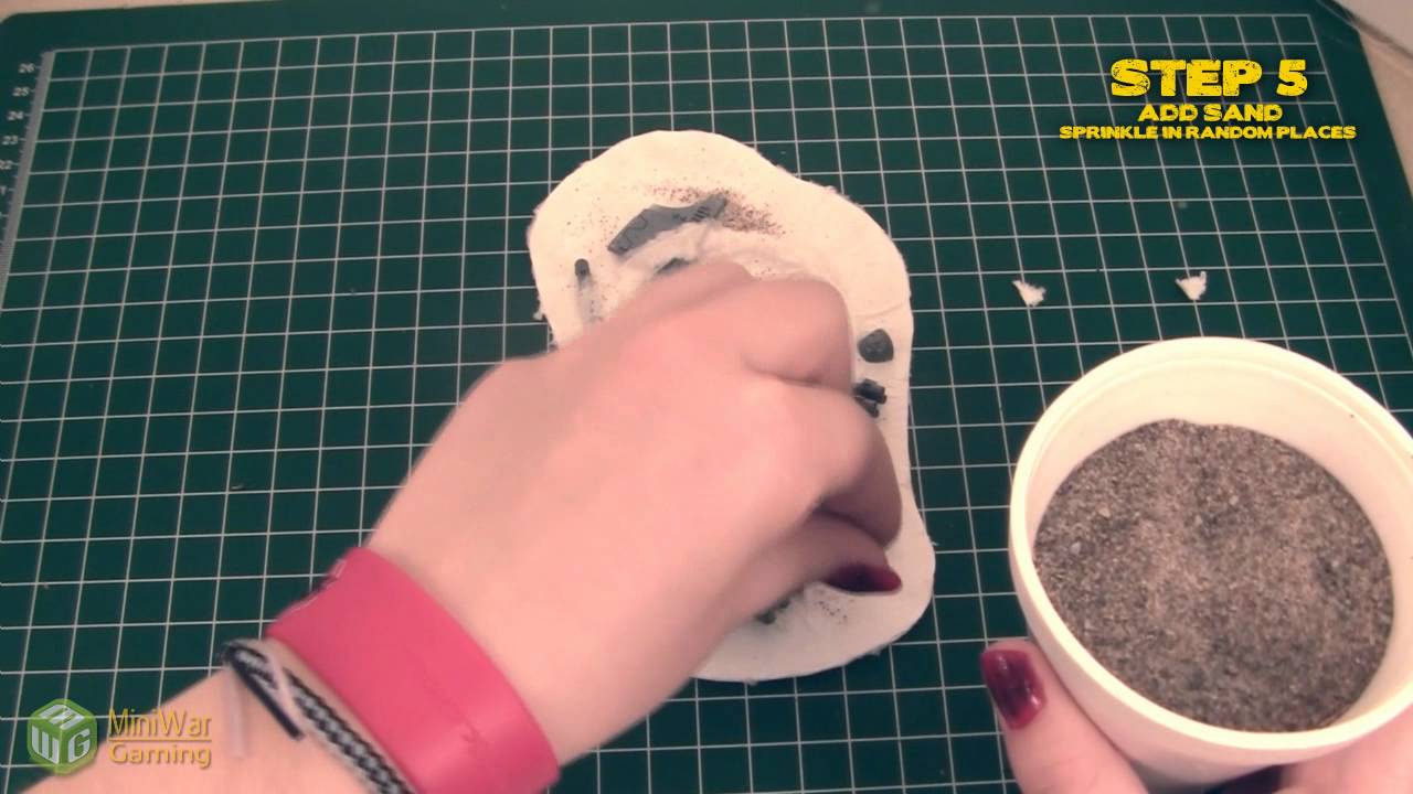How to Make Blast Wreckage Terrain