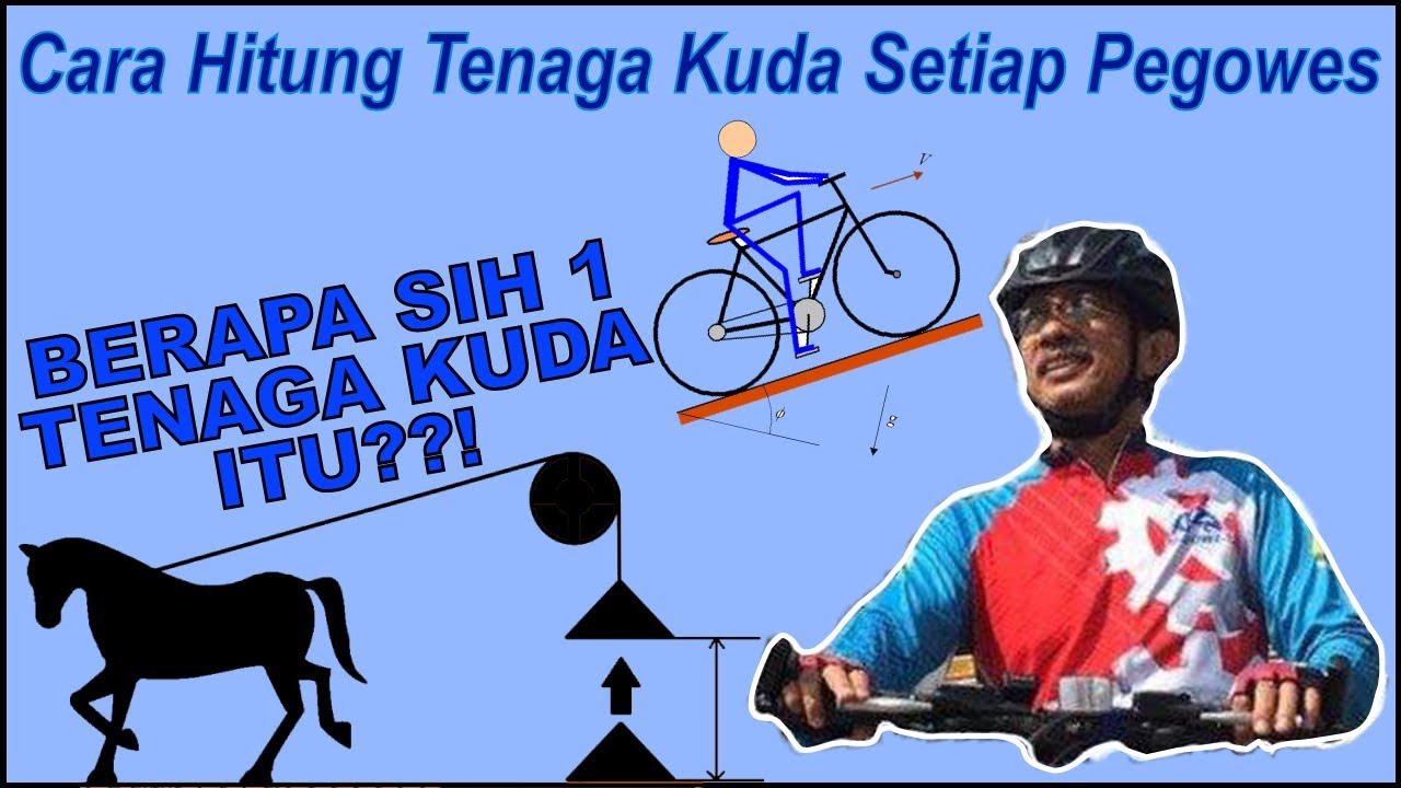 Apakah daya gowes anda sebanding dengan berat badan ?  (acuan penentuan Gear Ratio Uphill)
