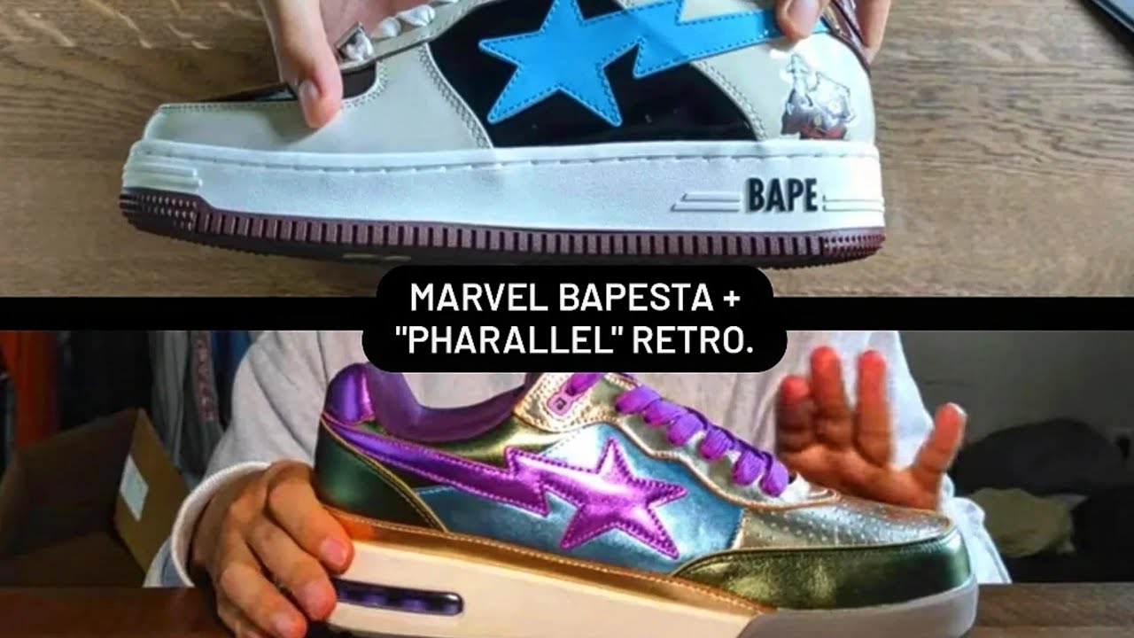 Marvel Rocket Raccoon Bapesta and Roadsta Review.