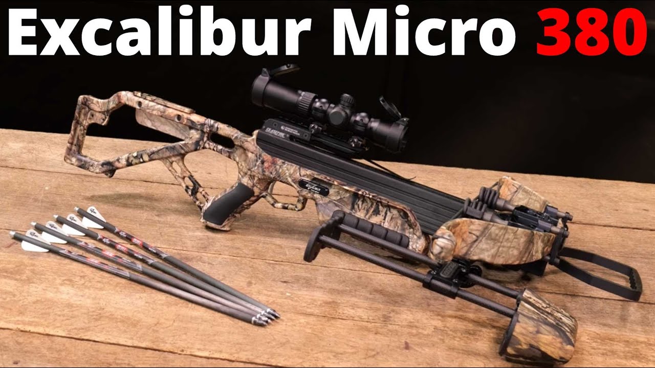 Arbalète Excalibur Micro 380 : Tuto et démonstration complète de l'arbalète recurve