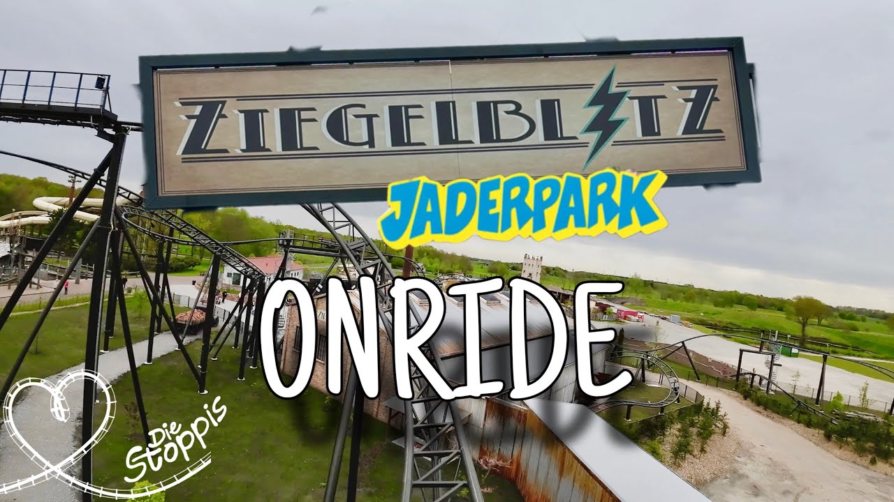 ZIEGELBLITZ ⚡️im Jaderpark | ONRIDE ( POV & FACECAM) | Norddeutschlands NEUSTE Achterbahn !🎢