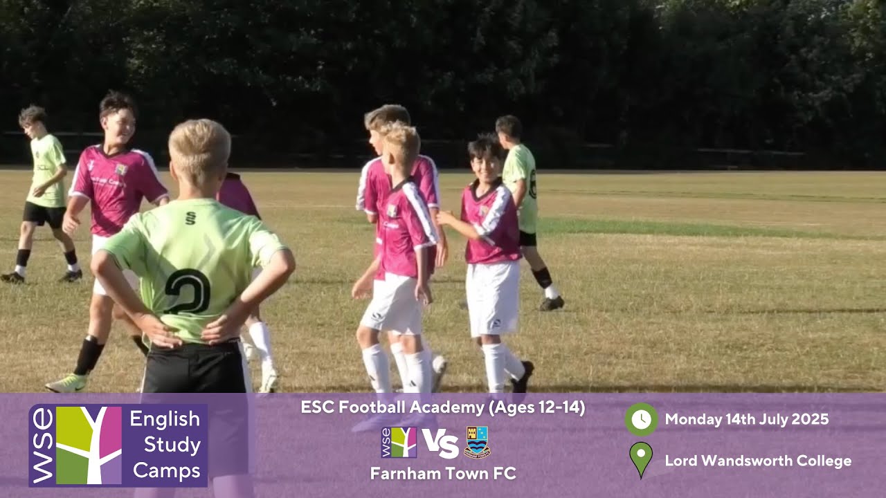 ESC Football Academy (Ages 12-14) vs Farnham Town FC | Match Highlights | 14 July 2025