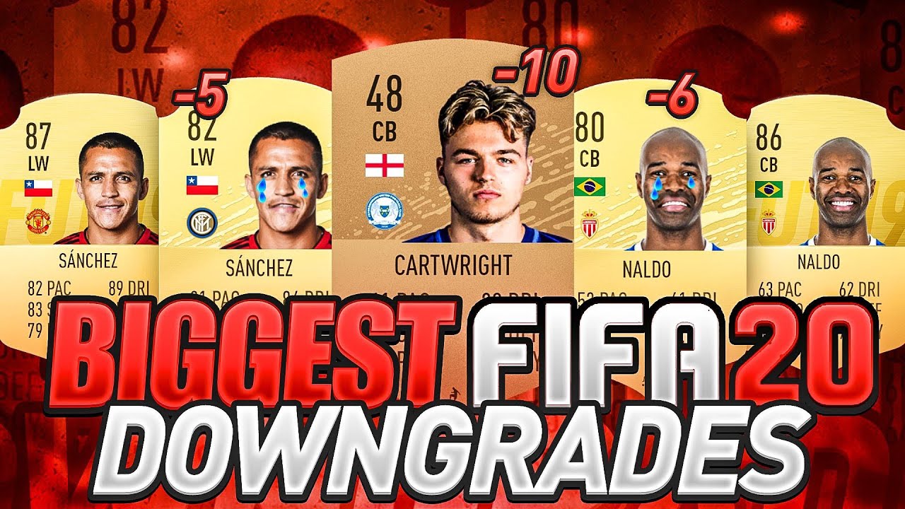 MOST SHOCKING FIFA 20 DOWNGRADES!