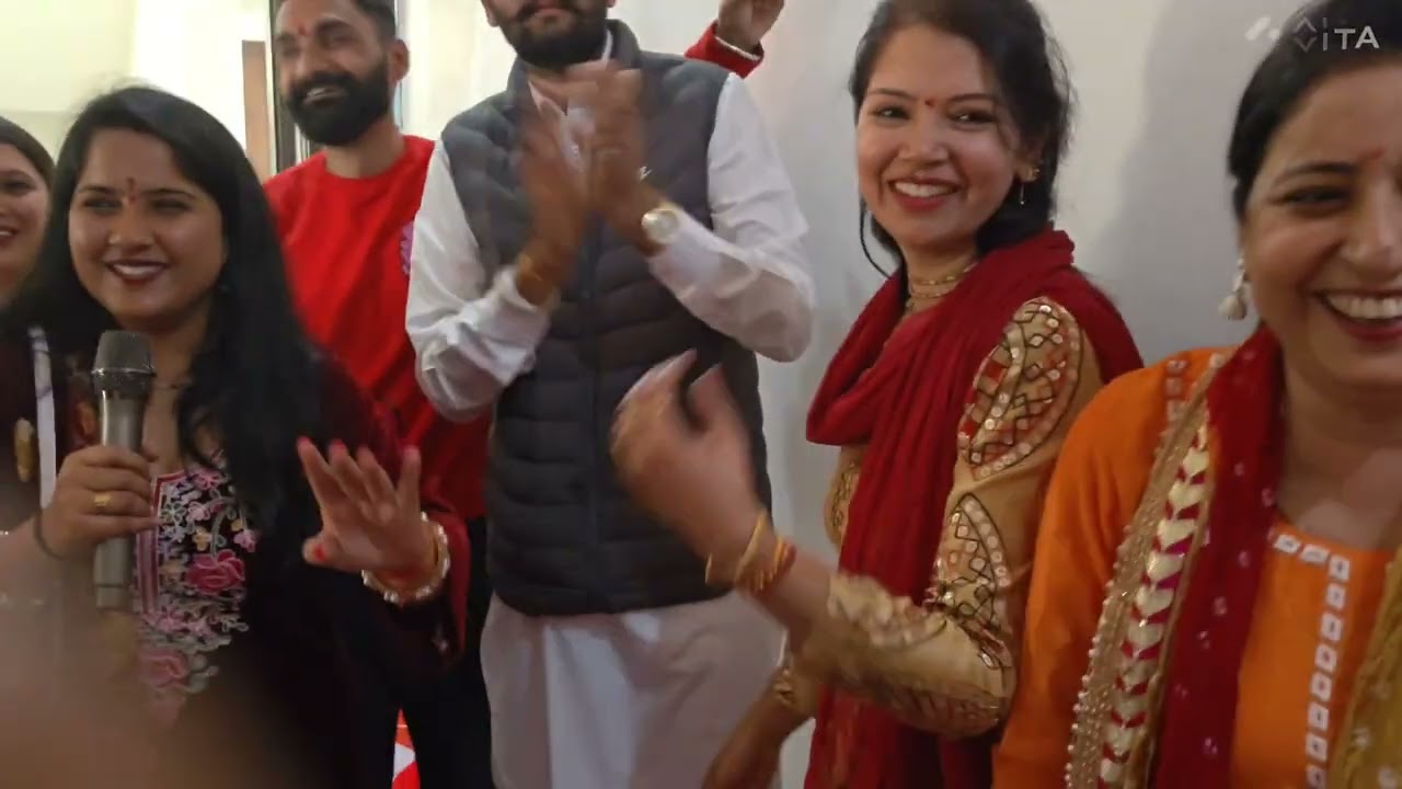 Wedding season first day with mata rani blessings 🙏😊