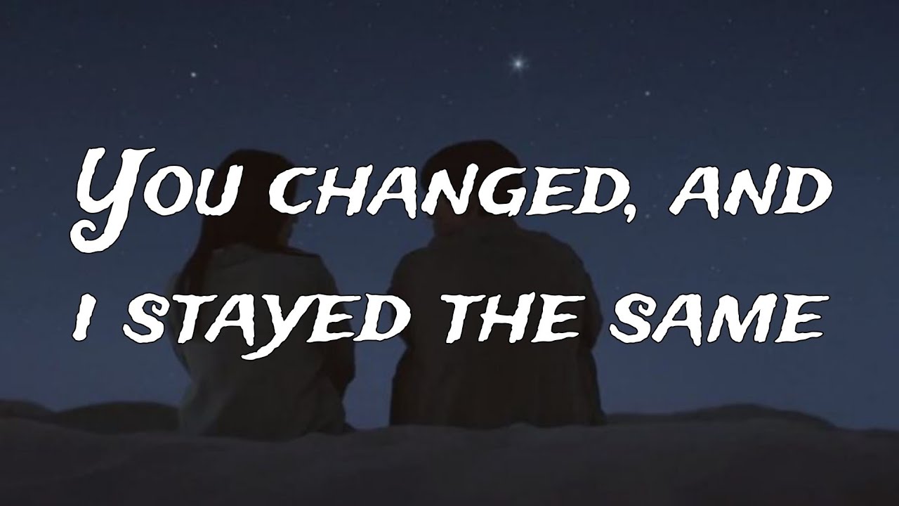 You Changed, I Stayed the Same – Emotional Lyrics Video 💔 | Sad Love Song