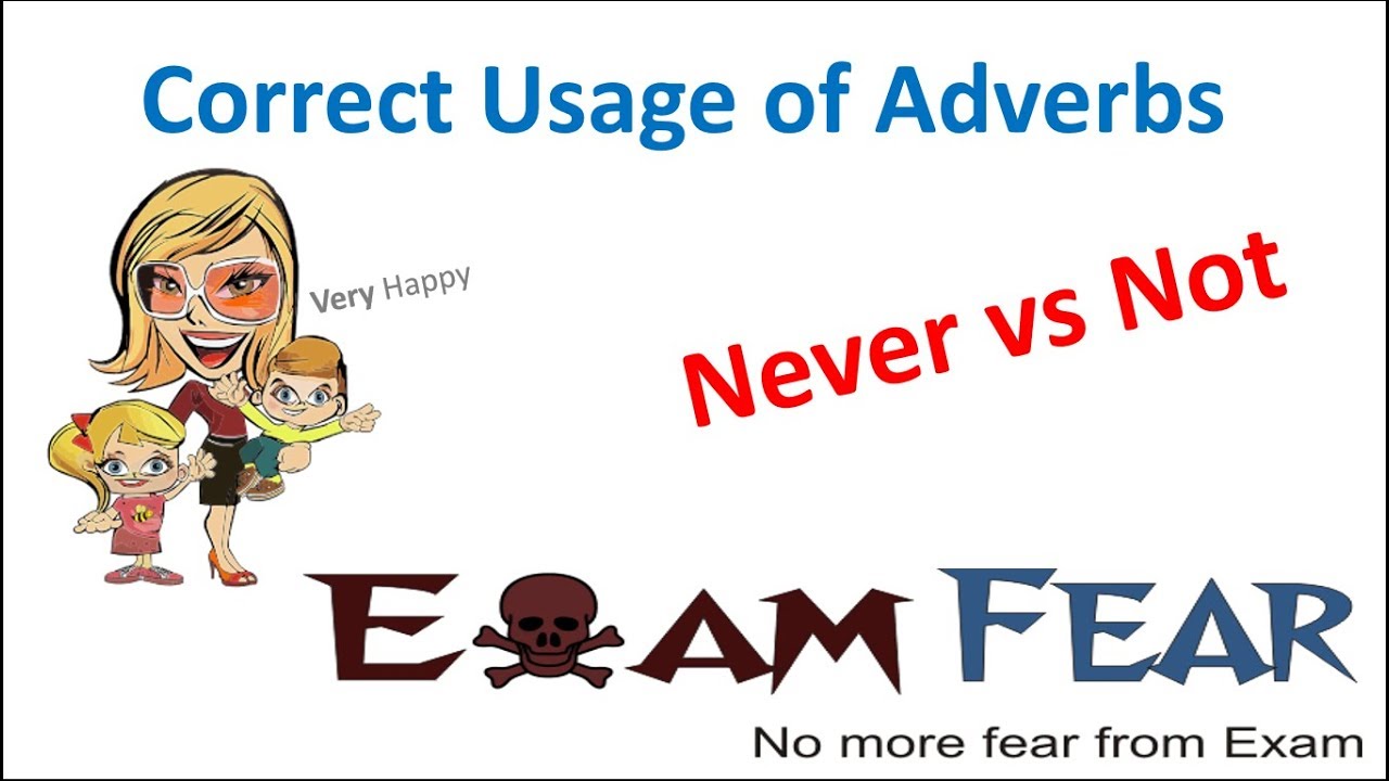 Never vs Not: English Grammar Correct Usage of Adverb Part 5
