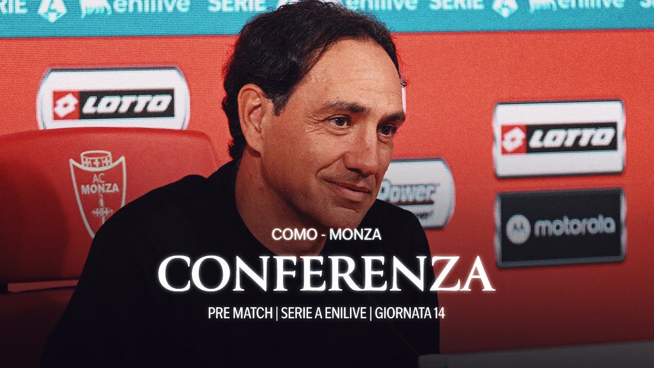 CONFERENZA STAMPA | Le parole di Mister Nesta prima di Como - Monza