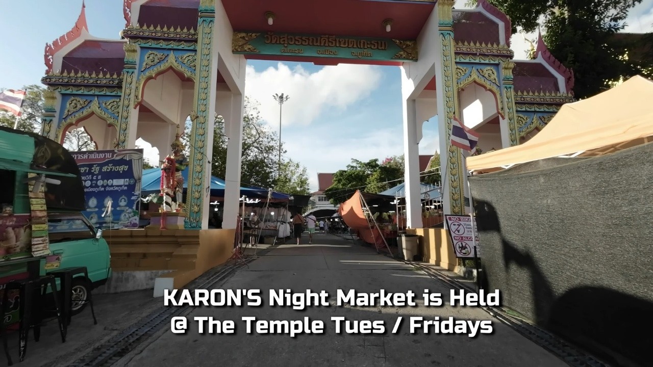 Karon Beach Night Market Phuket