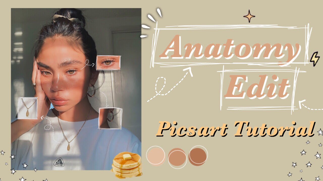 🧠 Anatomy Edit // Tutorial with Picsart