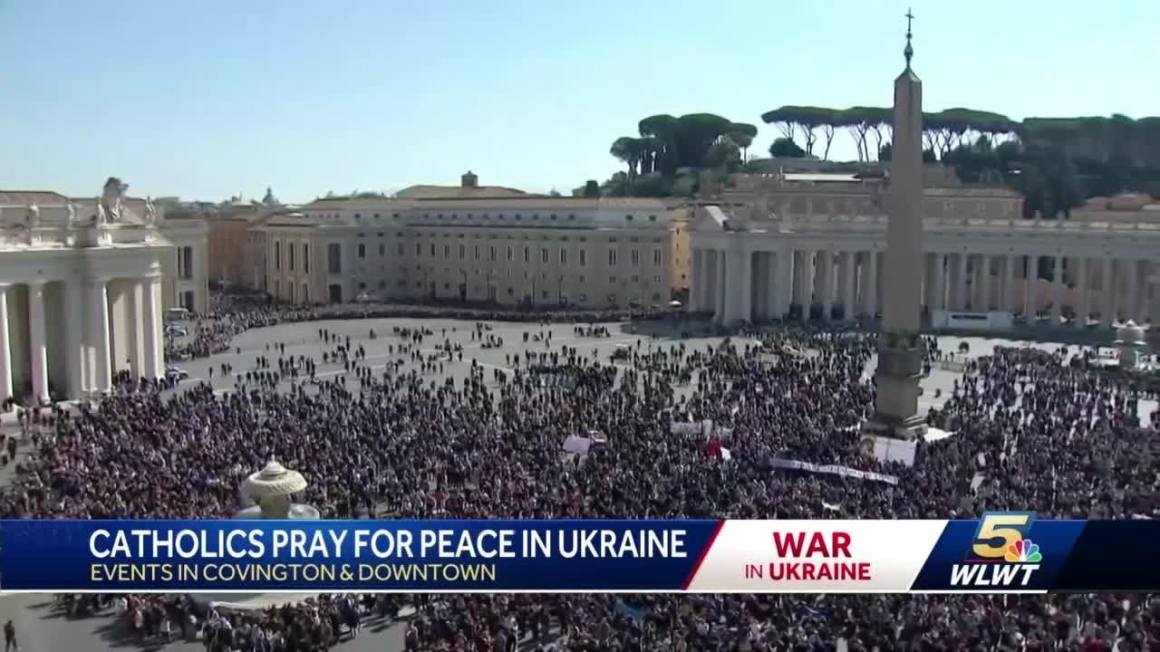 Greater Cincinnati Catholics pray for peace in Ukraine
