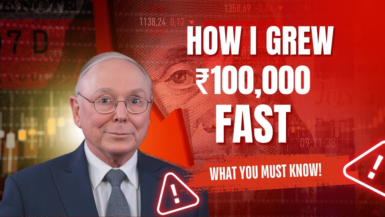 How I Turned $100 into ₹100,000 in 2026 |  Investing Strategy for Beginners & Smart Wealth Growth