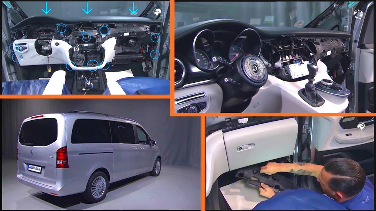 Step-by-Step Guide to Removing the Dashboard on a V-Class (W447, W448) Vito