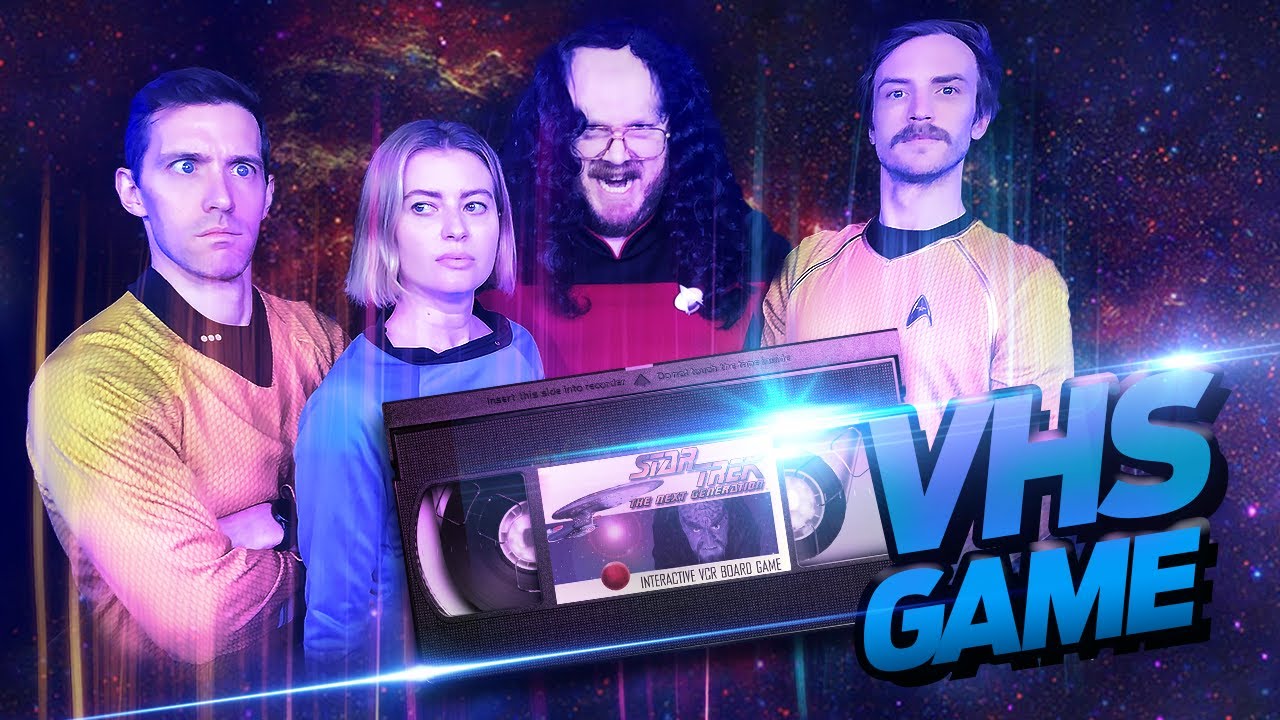 Klingons Take the Enterprise in the Star Trek VHS Board Game!