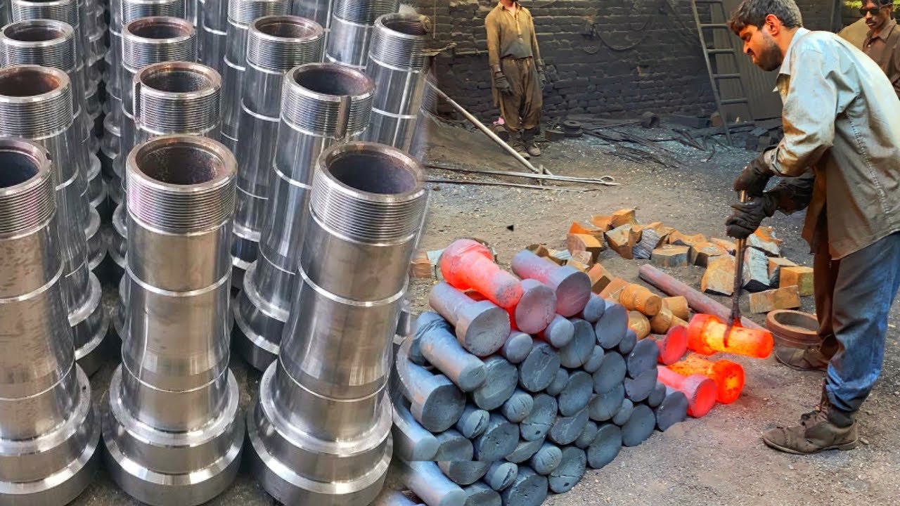 Manufacturing Axle Spindle of Heavy Duty Truck Trailer - Axle Spindle Production Process |