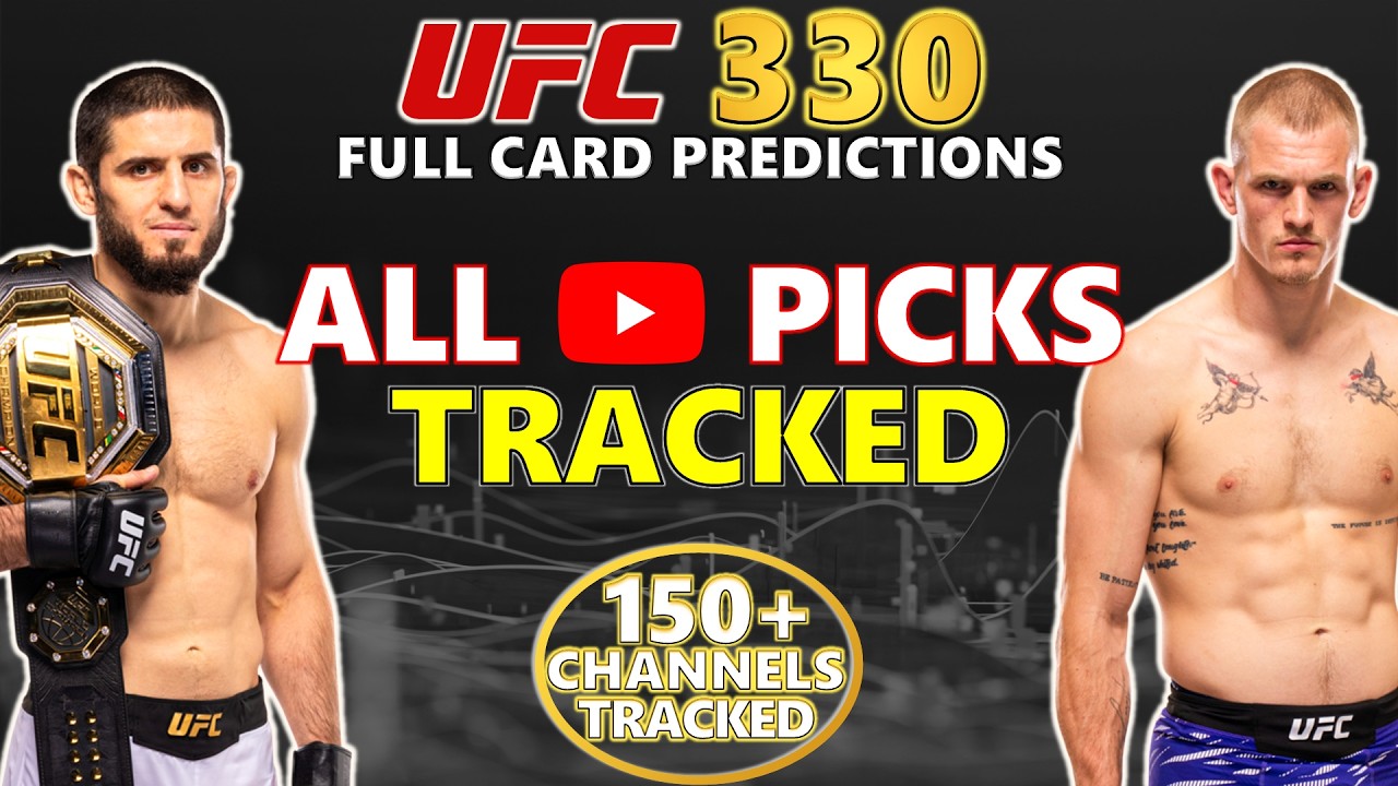 Overview of ALL PREDICTIONS (1,000+ Picks!) for UFC 330: Makhachev vs. Machado Garry