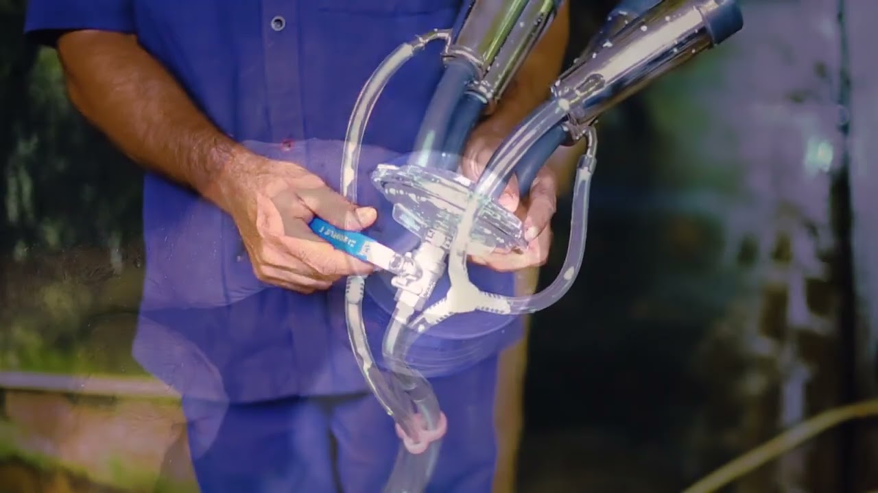 Stainless steel Hand operated Milking machine Milkmaster