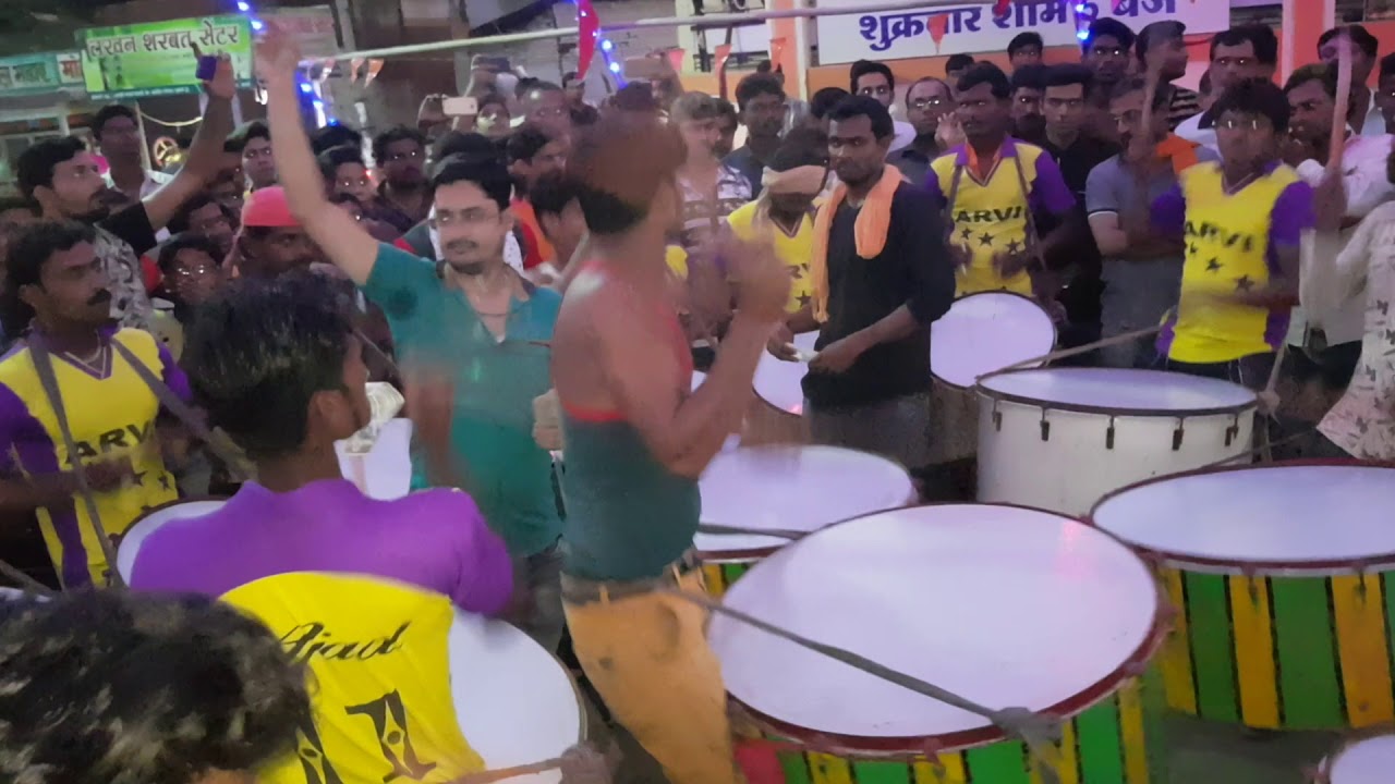Dayal nagar ki mata rani azad band sandal visarjan