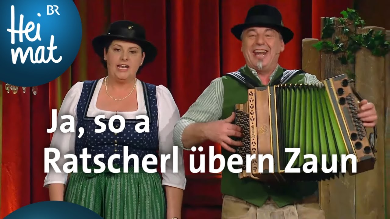 Familienmusik Königseder: Ja, so a Ratscherl übern Zaun | Brettl-Spitzen | BR Heimat - Volksmusik