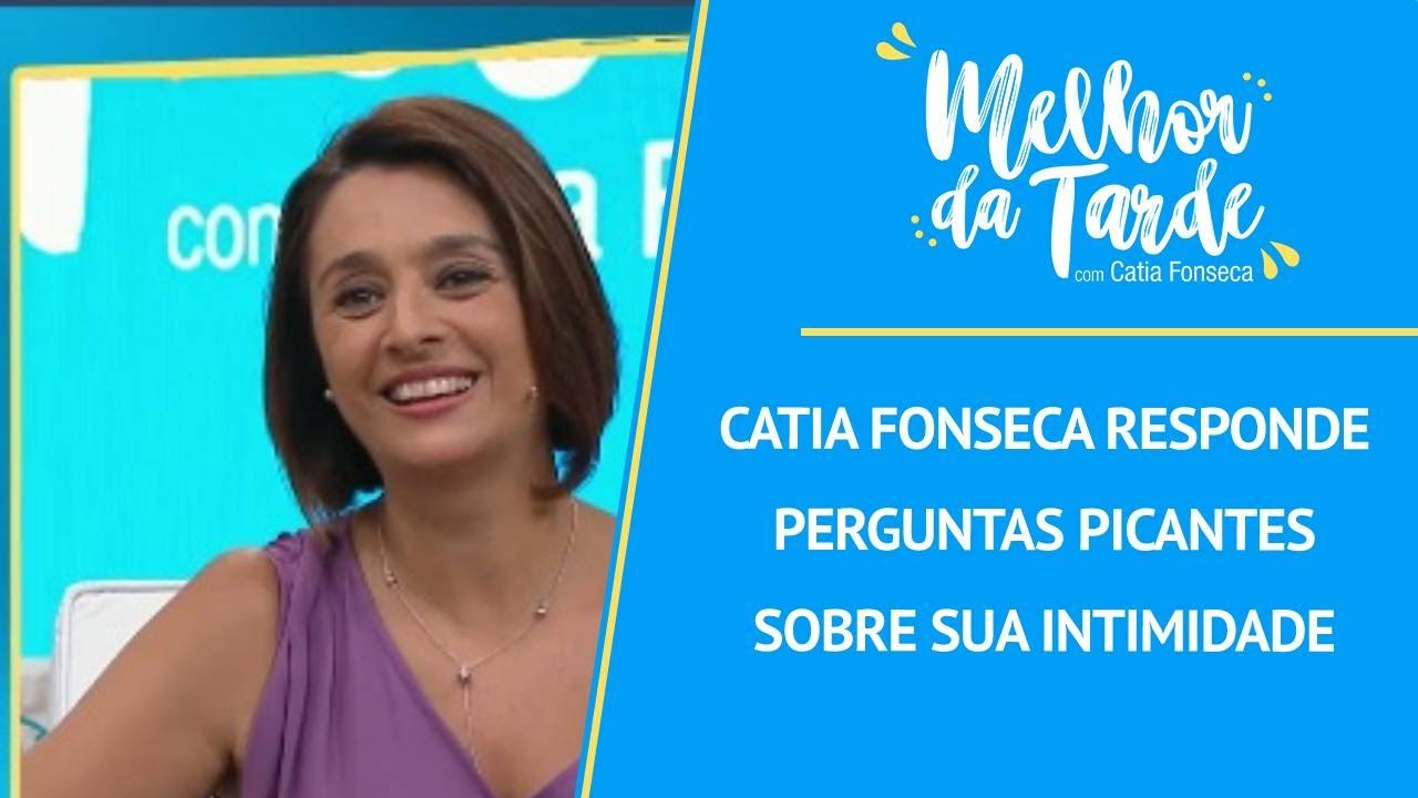 Catia Fonseca responde perguntas picantes sobre sua intimidade | MELHOR DA TARDE