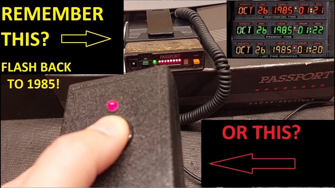 Blast From The Past - Passport Radar Detector