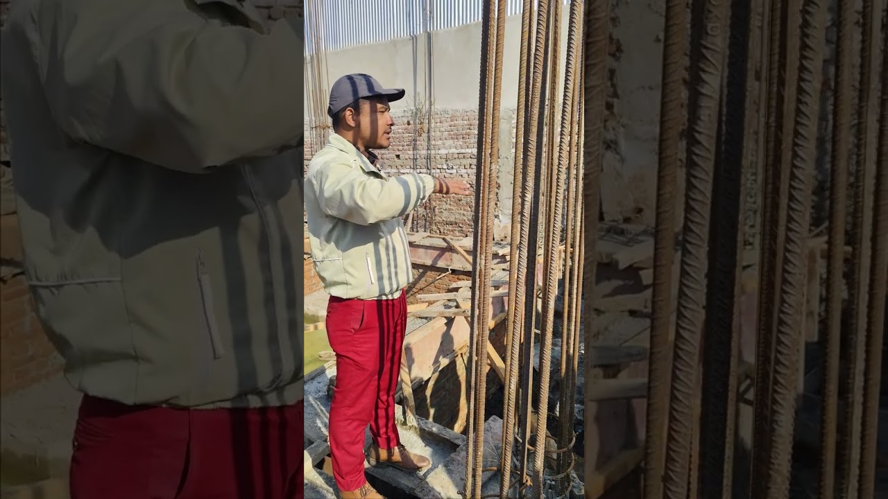 Alternative Lapping of Column Rebar | Column Reinforcement Detailing | Site Practice