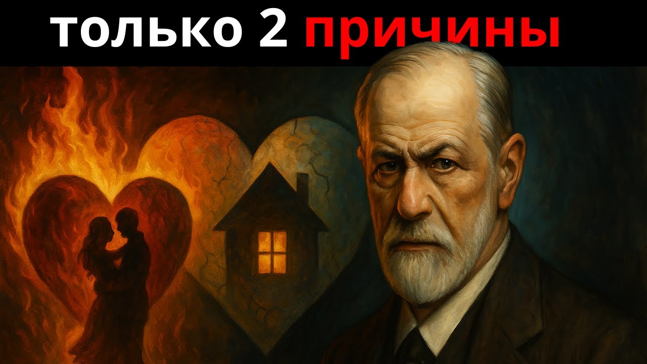 Две скрытые причины, по которым люди влюбляются в тебя | Зигмунд Фрейд