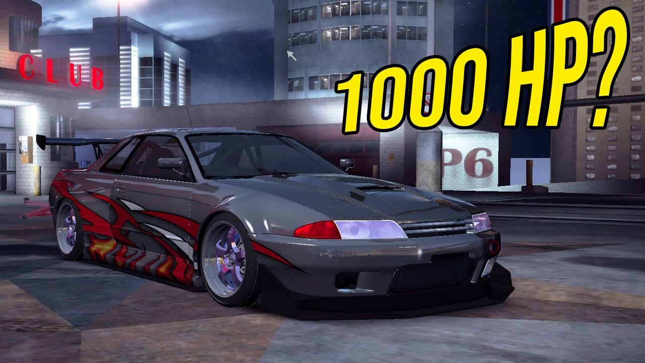 Need For Speed Carbon Remastered Gameplay - 1000 HP Nissan R32 Max Build Costumization