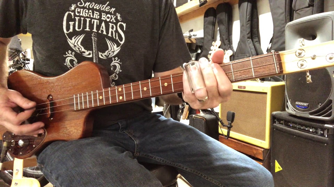 3 String Thursday - Slow Blues - Solid Body 3 String - Snowden Guitars