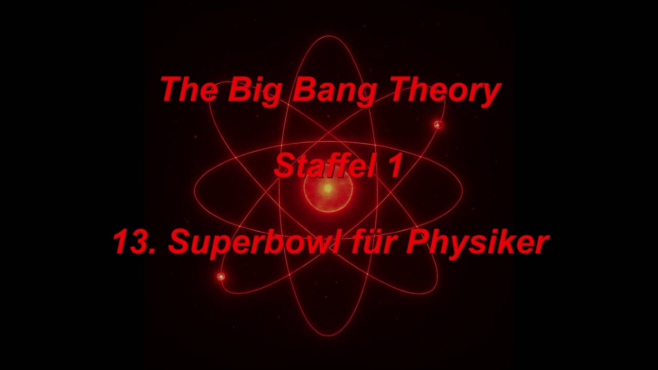 The Big Bang Theory ~Staffel 1~ F 13 - 17 ,tonspur ,einschlafen