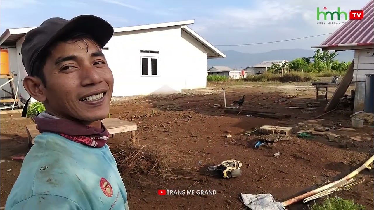 RUMAH TRANSMIGRASI KANG MUKHLISIN | TRANSMIGRAN ASAL LAMPUNG SELATAN