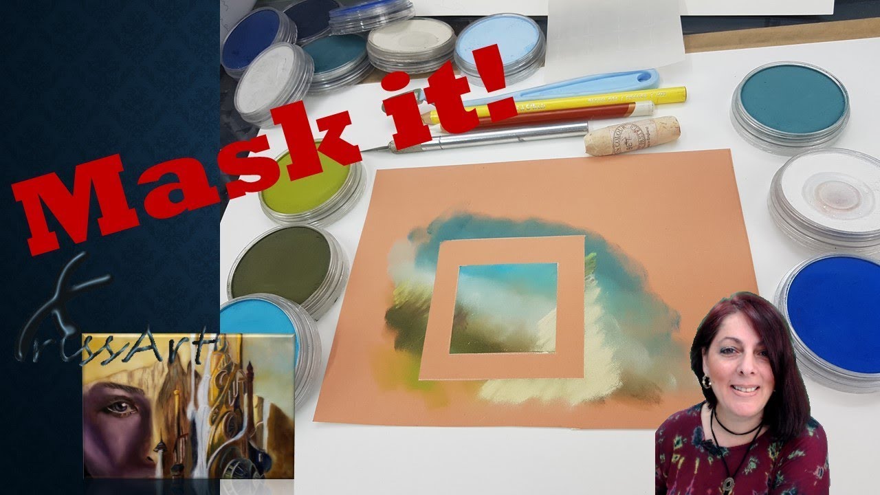 Mask It - How to Use Masking Film with Pastels