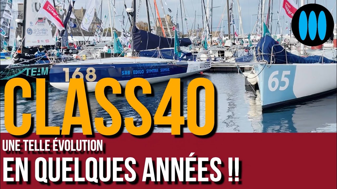 Route du Rhum 2022 - Class40, une formidable évolution en quelques années