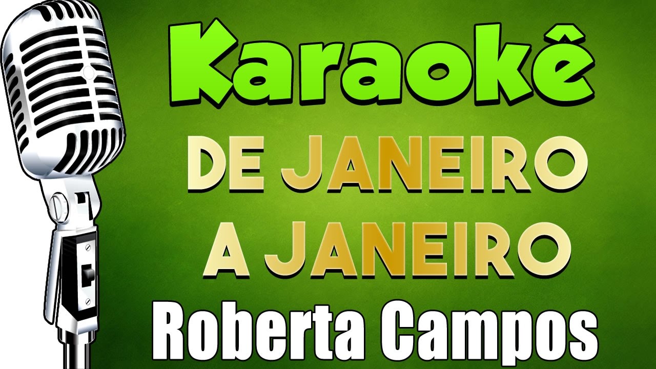 🎤 Karaokê - Roberta Campos e Nando Reis - De Janeiro a Janeiro #karaokê