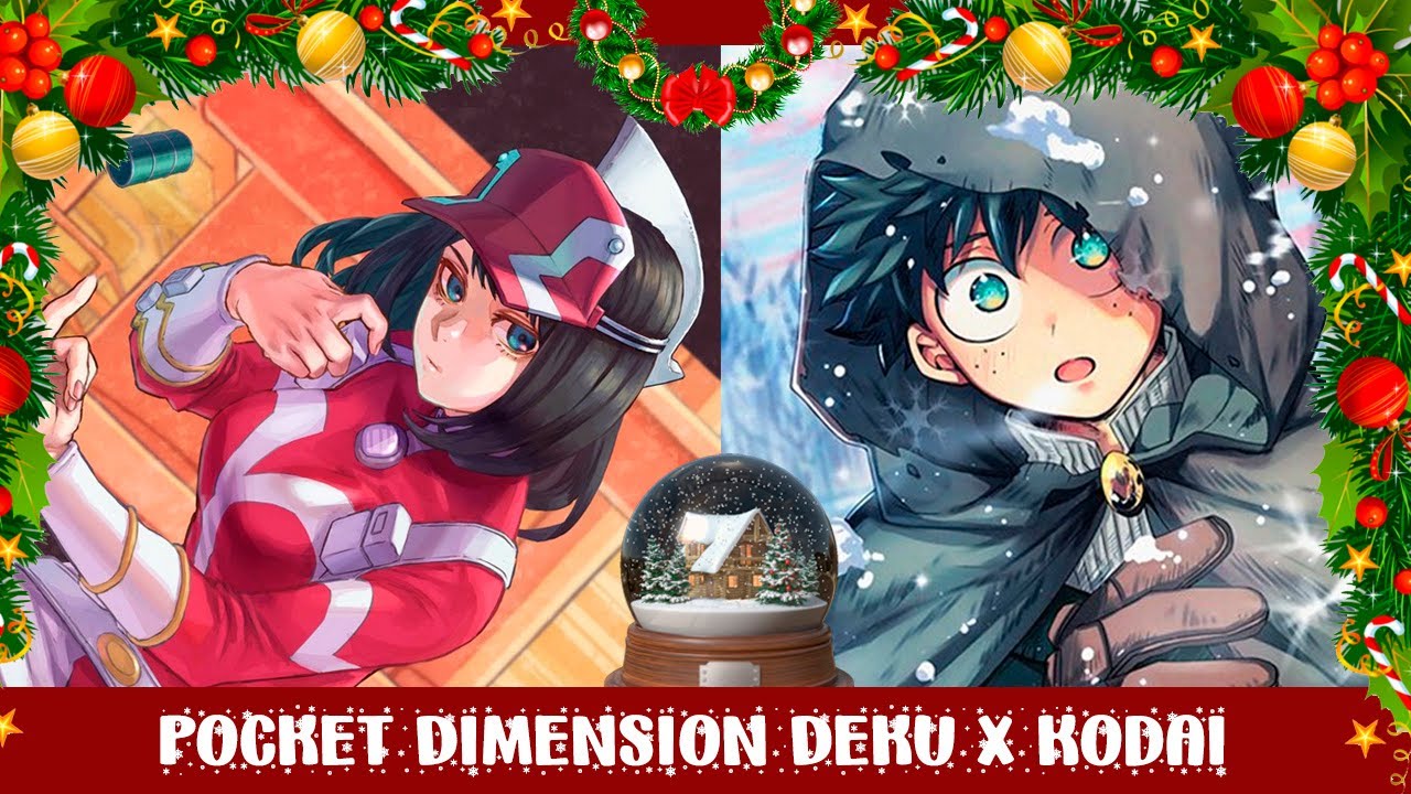 Pocket Dimension Deku X Kodai || MHA Text Story || CHRISTMAS ONE SHOT