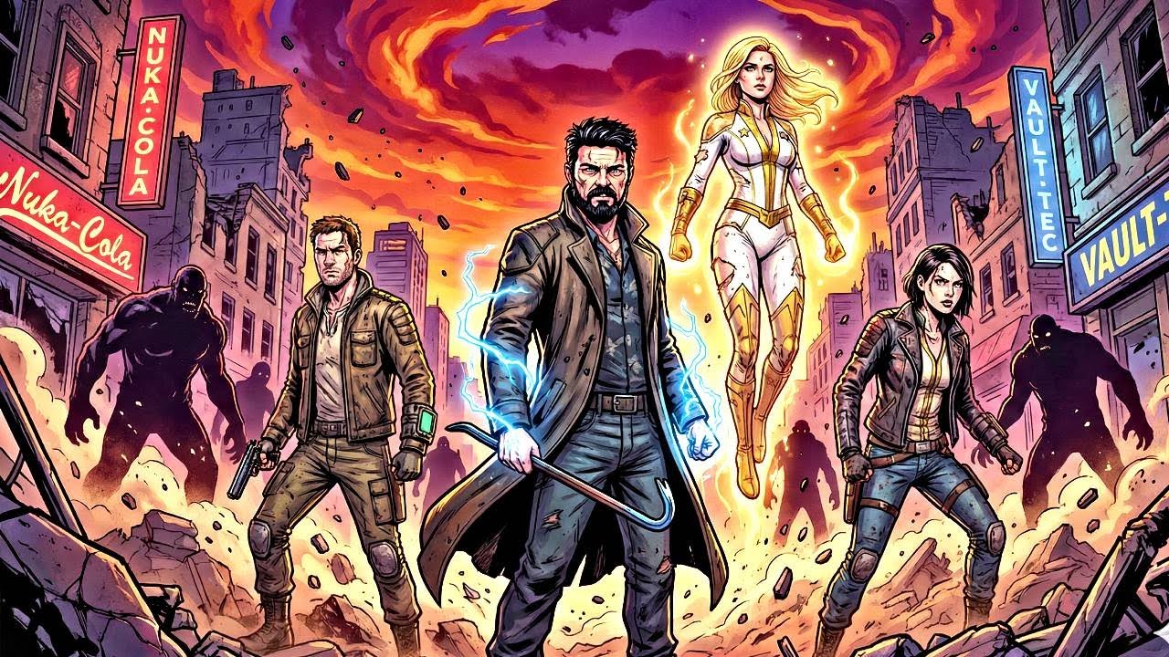 What if THE BOYS Landed In Fallout Wasteland ?[PART 1]