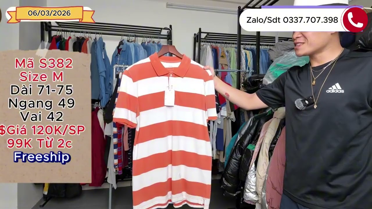 Áo Polo Uniqlo, GU, GAP giá 99K❌Đồ Si Hàng Hiệu by Sanhdosi❌S370-S400❌