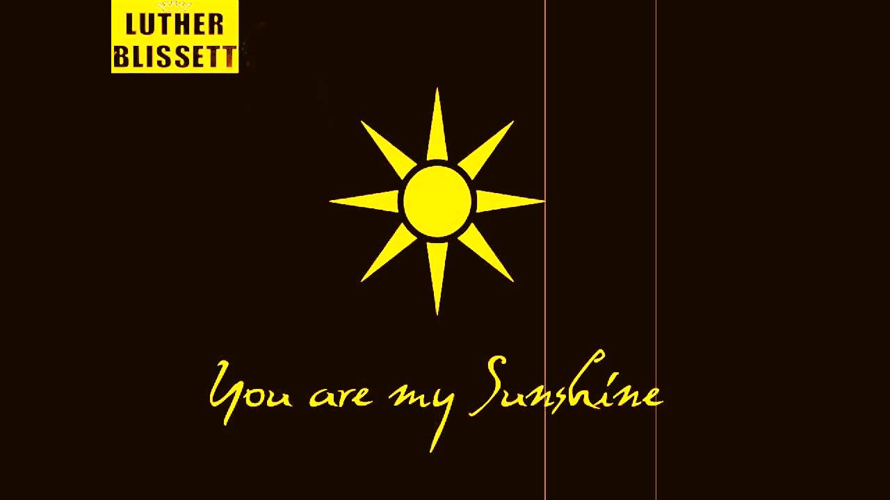You are my sunshine (cover by Luther Blissett)