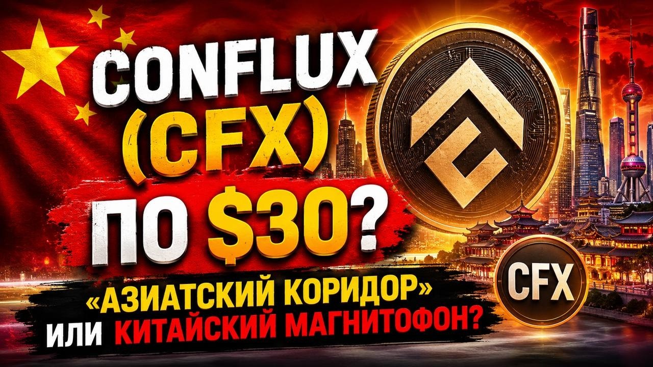 Conflux (CFX) по $30? &laquo;Азиатский коридор&raquo; или Китайский магнитофон?