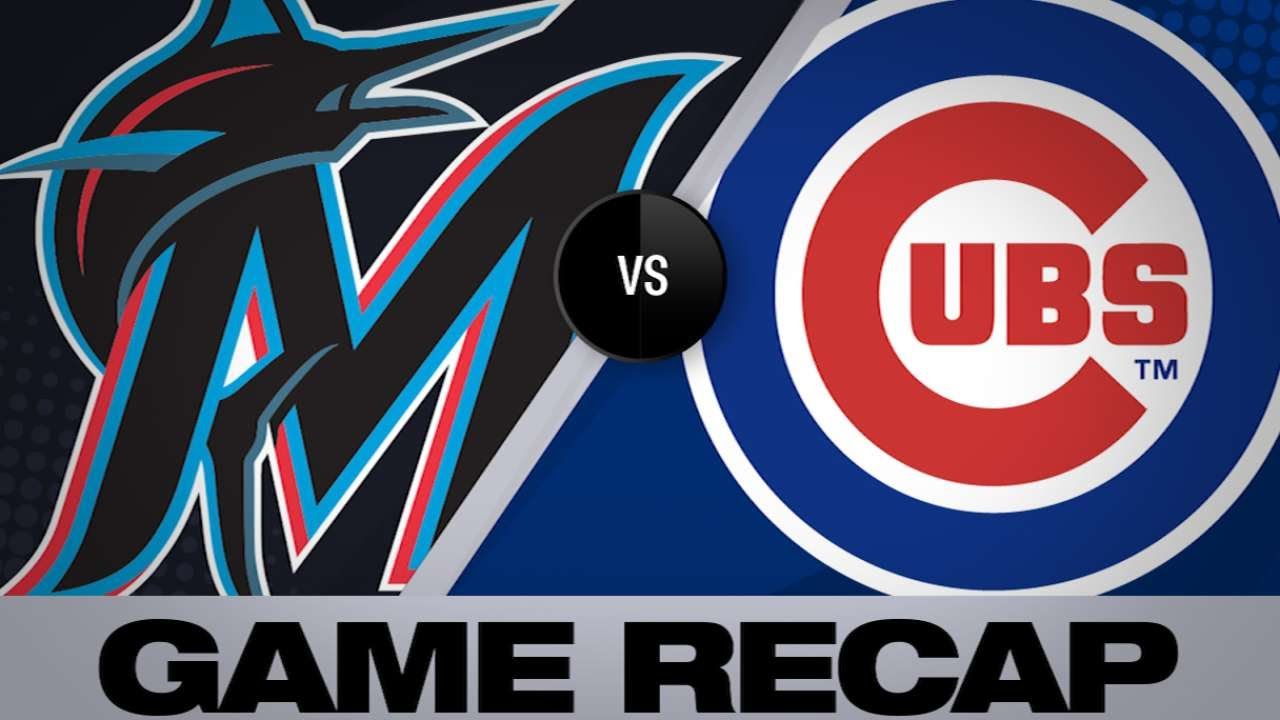 Bryant, Rizzo homer in 4-1 win vs. Marlins - 5/9/19