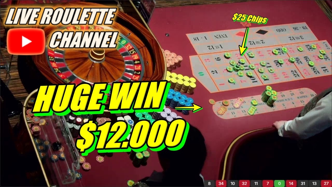 🔴LIVE ROULETTE | 🚨 HUGE WIN 💲12.000 In Real Vegas Casino 🎰 $25 Chips Inside Exclusive ✅ 2026-04-02