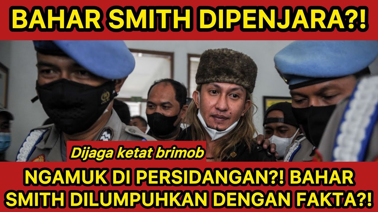 HABIB BAHAR BIN SMITH DIPENJARA⁉️DIJAGA KETAT OLEH PULUHAN BRIMOB‼️TAKUT NGAMUK NGAMUK LAGI⁉️