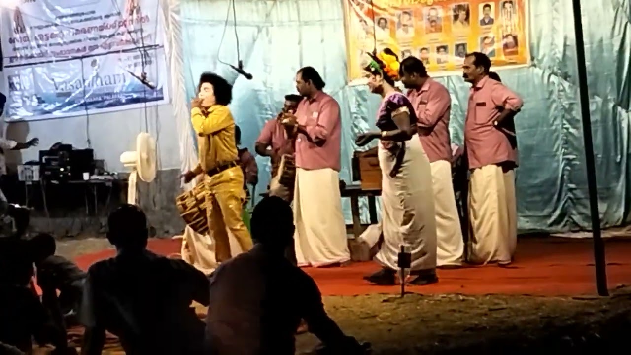 വെണ്ണക്കര കണ്ഠിമുത്തൻ കളരി ഏഴാം പൂജാ മഹോത്സവത്തിന്റെ ഭാഗമായി നടന്ന പൊറാട്ടു നാടകം