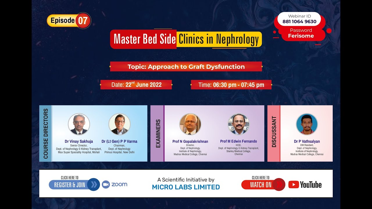Master Bed Side Clinics in Nephrology (Episode 07)
