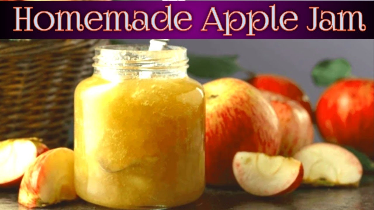 Apple🍎Jam Recipe |Healthy Kitchen Flavours |Golden & Glossy Jam  | Easy & Sweet Breakfast Recipe.