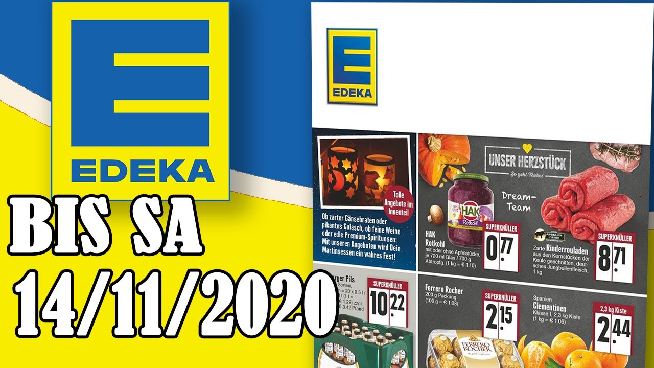 Edeka Prospekt  | Angebote und Aktionen | G&uuml;ltig von 09/11 Bis 14/11