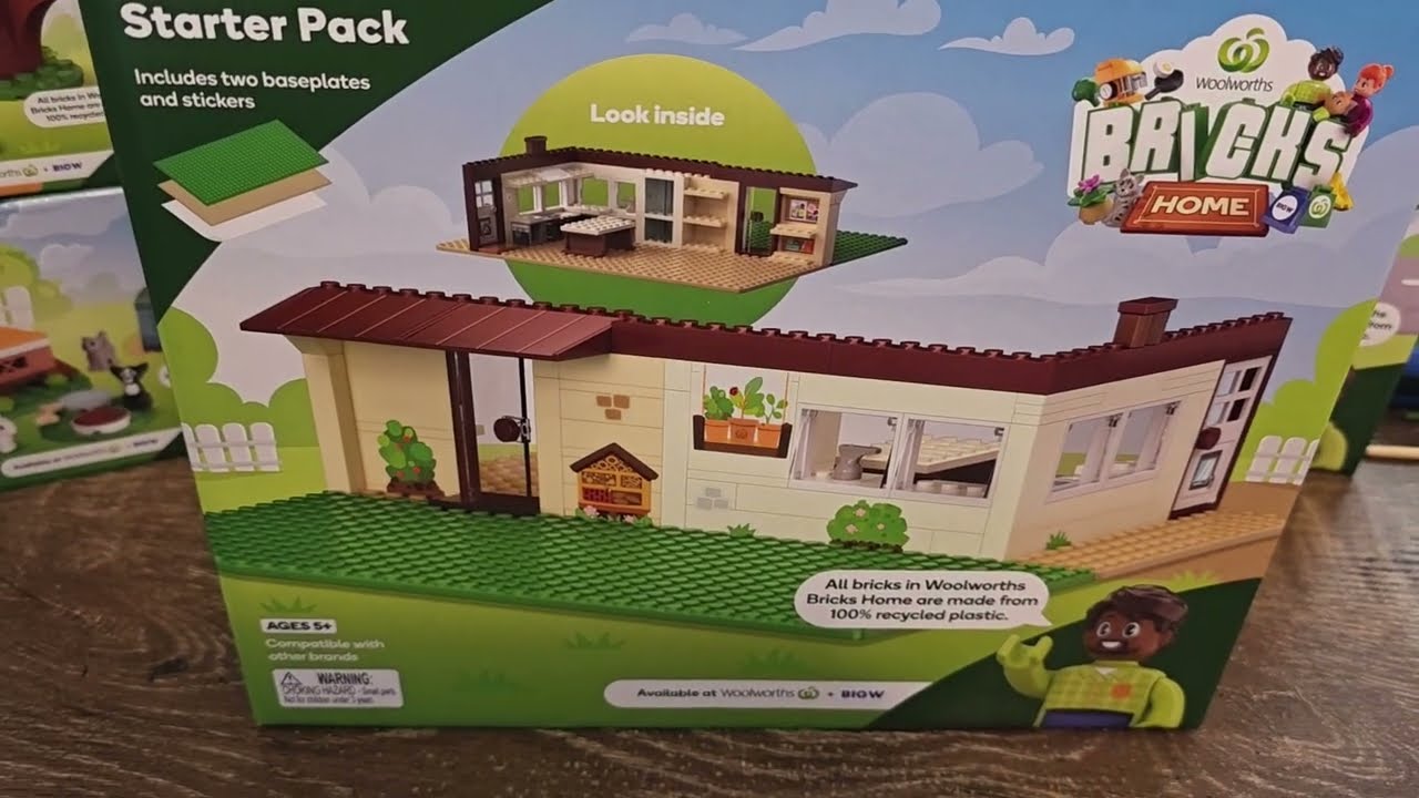 WOOLWORTHS BRICKS HOME HOUSE BUILD.