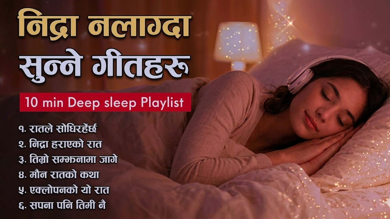 १५ मिनेटमा निदाउन यी गीत सुनौं | Nepali Soft & Sleep Songs | Rhythm of Nepal