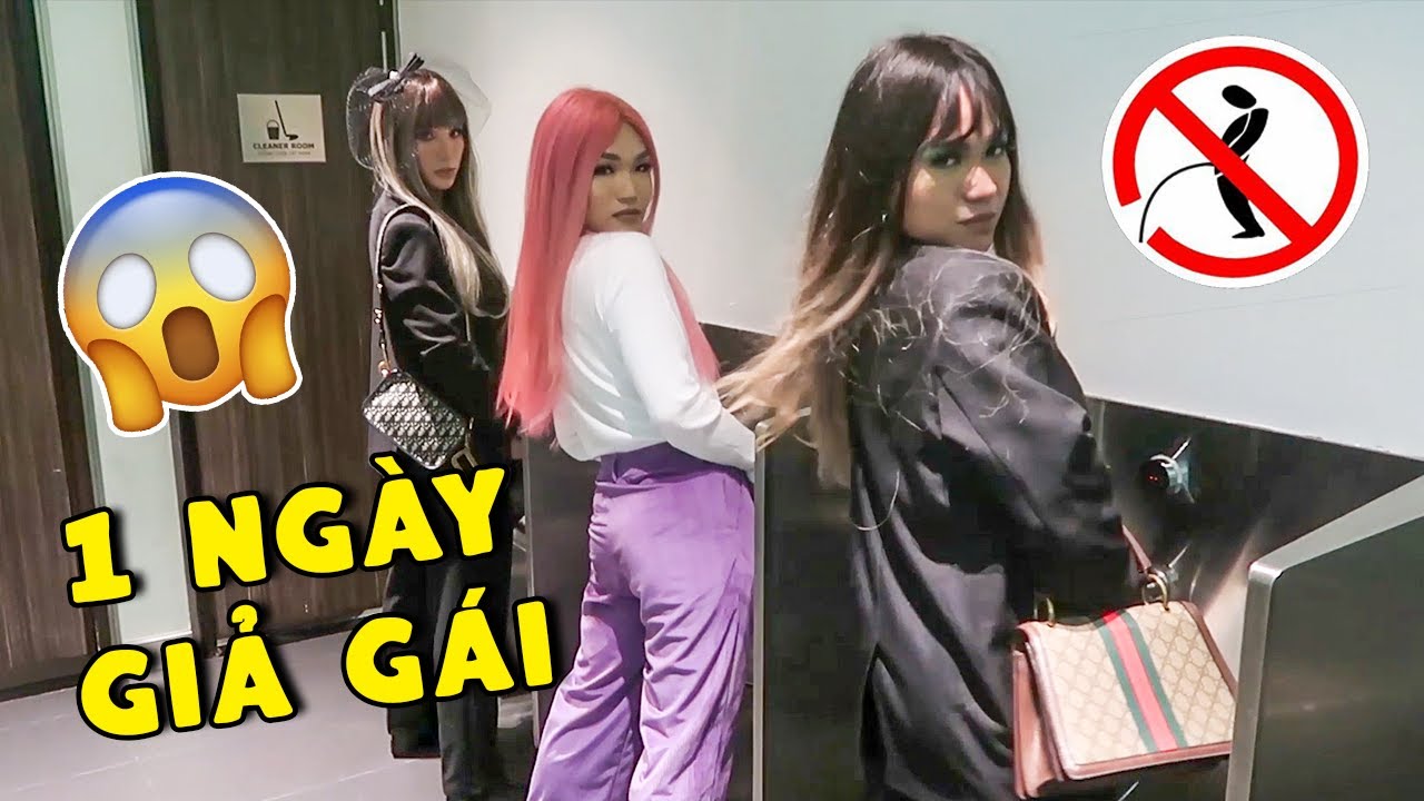 Một Ng&agrave;y L&agrave;m Con G&aacute;i Của Tụi M&igrave;nh ft @CallMeDuy @yeah123688 ( Đi Toilet Nam hay Nữ ,... )