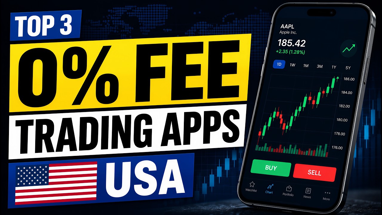 3 Best Commission-Free Trading Apps in the USA (2026)